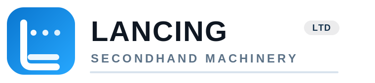Lancing Ltd Secondhand Machinery